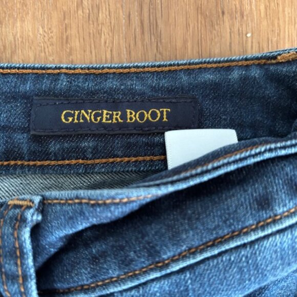 Lucky Brand Ginger Boot Cut Med Wash Flat Front Jeans 14WP Petite - Picture 5 of 7